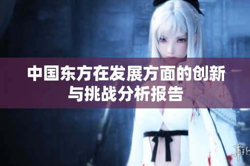 中国东方在发展方面的创新与挑战分析报告