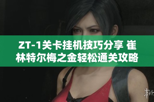 ZT-1关卡挂机技巧分享 崔林特尔梅之金轻松通关攻略解析