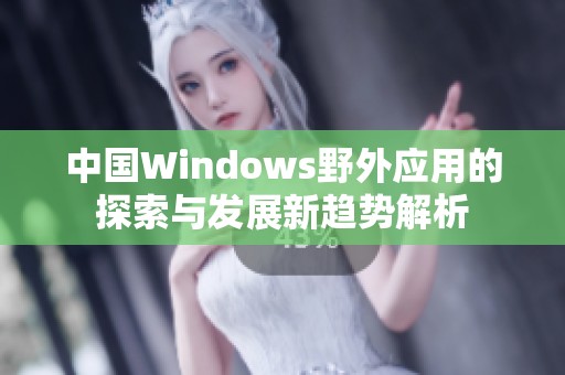 中国Windows野外应用的探索与发展新趋势解析