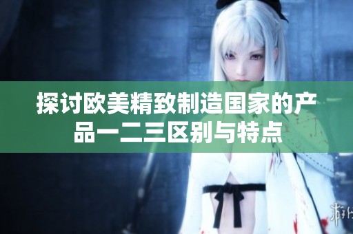 探讨欧美精致制造国家的产品一二三区别与特点