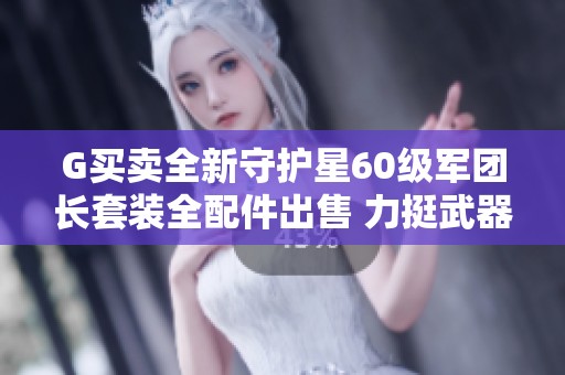 G买卖全新守护星60级军团长套装全配件出售 力挺武器盾防魔抗强化十