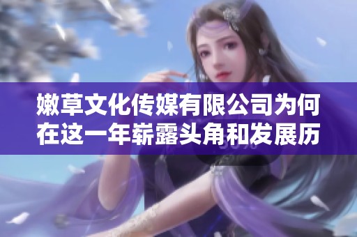 嫩草文化传媒有限公司为何在这一年崭露头角和发展历程揭秘