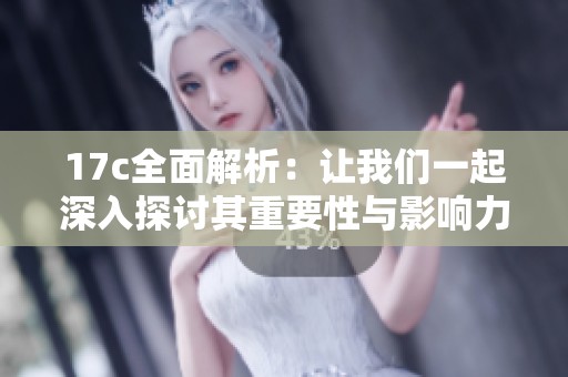 17c全面解析：让我们一起深入探讨其重要性与影响力