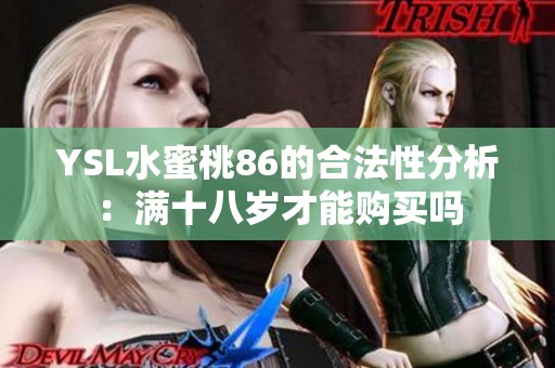 YSL水蜜桃86的合法性分析：满十八岁才能购买吗
