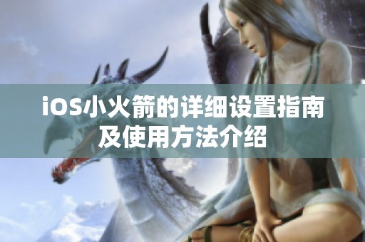iOS小火箭的详细设置指南及使用方法介绍