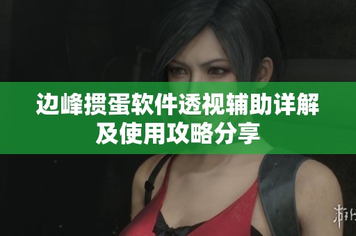 边峰掼蛋软件透视辅助详解及使用攻略分享