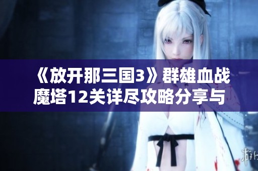 《放开那三国3》群雄血战魔塔12关详尽攻略分享与分析