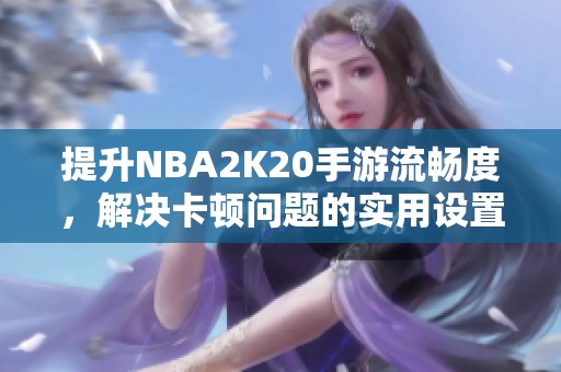 提升NBA2K20手游流畅度，解决卡顿问题的实用设置方案