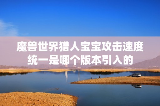 魔兽世界猎人宝宝攻击速度统一是哪个版本引入的