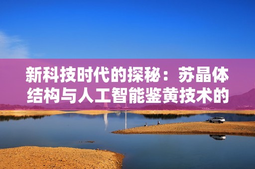 新科技时代的探秘：苏晶体结构与人工智能鉴黄技术的结合