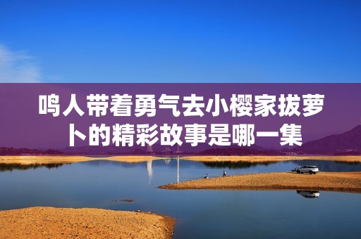鸣人带着勇气去小樱家拔萝卜的精彩故事是哪一集