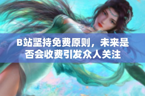 B站坚持免费原则，未来是否会收费引发众人关注