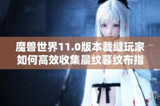 魔兽世界11.0版本裁缝玩家如何高效收集晨纹暮纹布指南