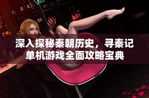 深入探秘秦朝历史，寻秦记单机游戏全面攻略宝典