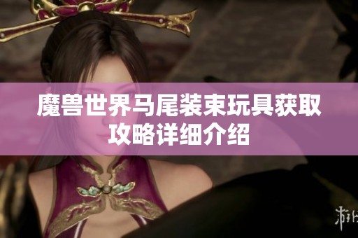 魔兽世界马尾装束玩具获取攻略详细介绍