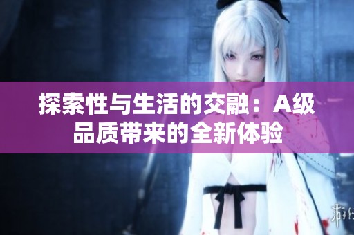 探索性与生活的交融：A级品质带来的全新体验