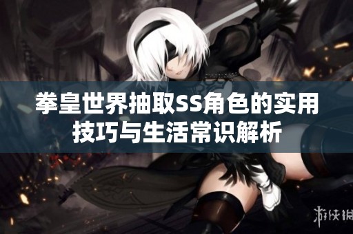 拳皇世界抽取SS角色的实用技巧与生活常识解析