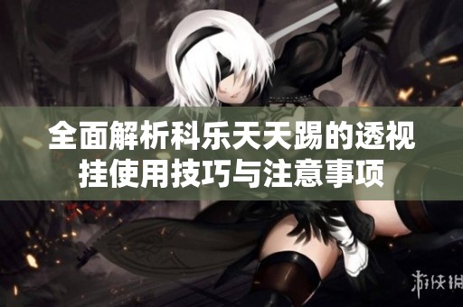 全面解析科乐天天踢的透视挂使用技巧与注意事项