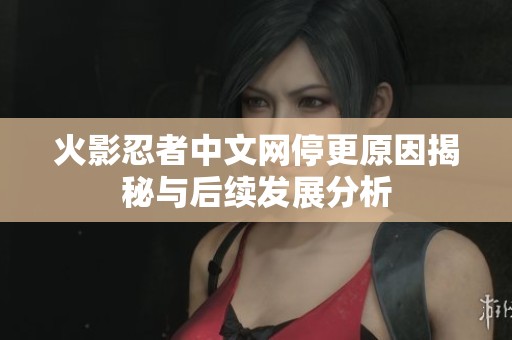 火影忍者中文网停更原因揭秘与后续发展分析