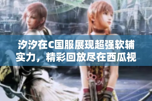 汐汐在C国服展现超强软辅实力，精彩回放尽在西瓜视频