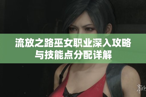 流放之路巫女职业深入攻略与技能点分配详解