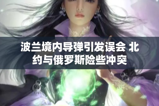 波兰境内导弹引发误会 北约与俄罗斯险些冲突