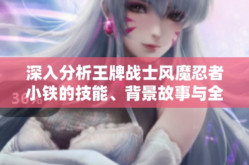 深入分析王牌战士风魔忍者小铁的技能、背景故事与全面攻略