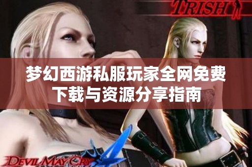 梦幻西游私服玩家全网免费下载与资源分享指南