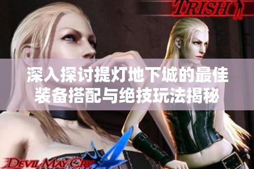 深入探讨提灯地下城的最佳装备搭配与绝技玩法揭秘