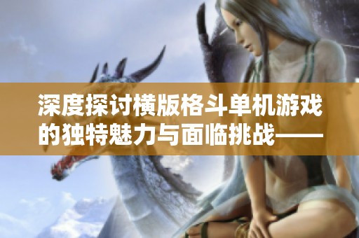 深度探讨横版格斗单机游戏的独特魅力与面临挑战——以龙之谷和无双为例