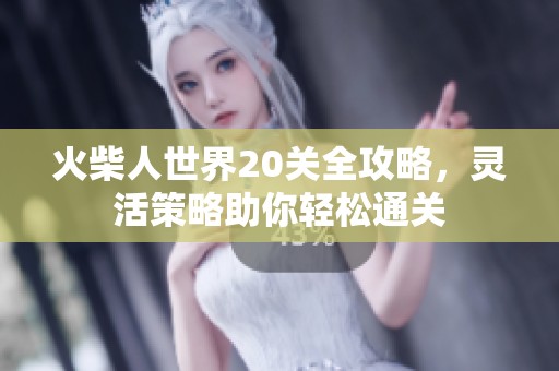 火柴人世界20关全攻略，灵活策略助你轻松通关