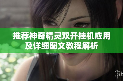 推荐神奇精灵双开挂机应用及详细图文教程解析