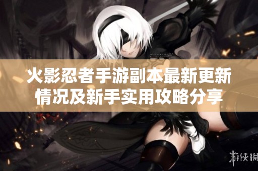 火影忍者手游副本最新更新情况及新手实用攻略分享