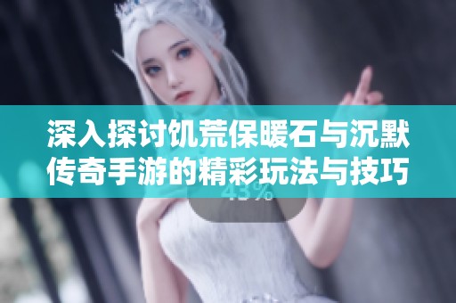 深入探讨饥荒保暖石与沉默传奇手游的精彩玩法与技巧