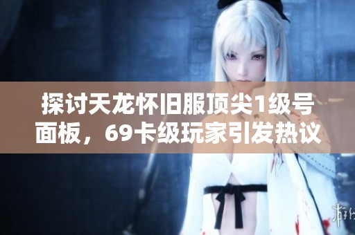 探讨天龙怀旧服顶尖1级号面板，69卡级玩家引发热议