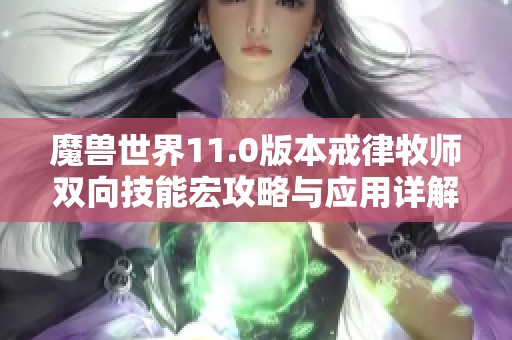 魔兽世界11.0版本戒律牧师双向技能宏攻略与应用详解