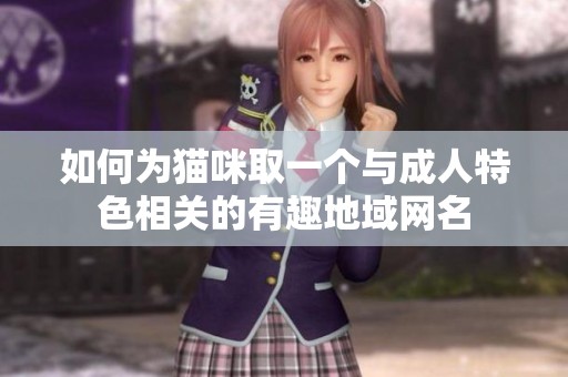如何为猫咪取一个与成人特色相关的有趣地域网名