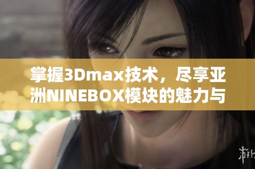 掌握3Dmax技术，尽享亚洲NINEBOX模块的魅力与创新