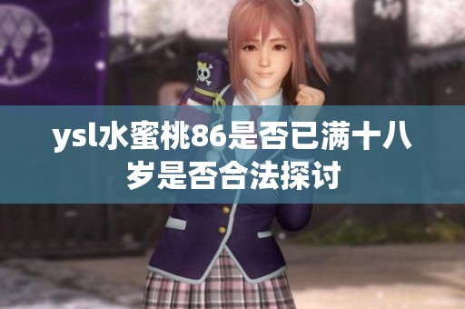 ysl水蜜桃86是否已满十八岁是否合法探讨