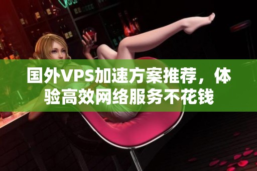 国外VPS加速方案推荐，体验高效网络服务不花钱