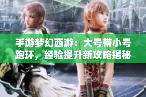 手游梦幻西游：大号带小号跑环，经验提升新攻略揭秘