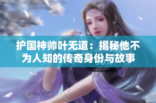 护国神帅叶无道：揭秘他不为人知的传奇身份与故事