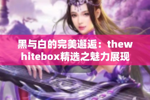 黑与白的完美邂逅：thewhitebox精选之魅力展现