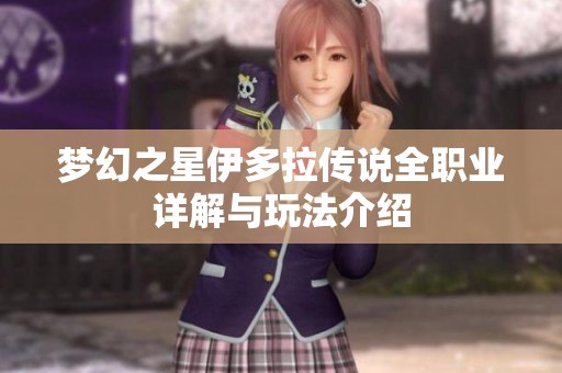 梦幻之星伊多拉传说全职业详解与玩法介绍