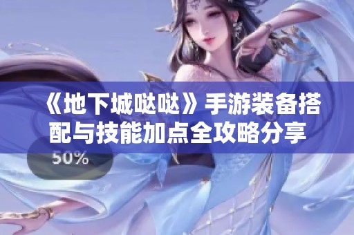 《地下城哒哒》手游装备搭配与技能加点全攻略分享