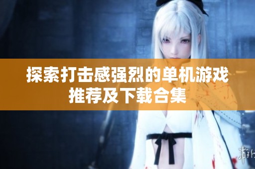 探索打击感强烈的单机游戏推荐及下载合集