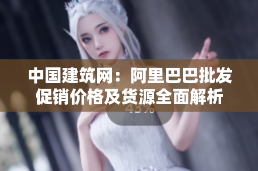 中国建筑网：阿里巴巴批发促销价格及货源全面解析