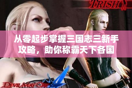 从零起步掌握三国志三新手攻略，助你称霸天下各国