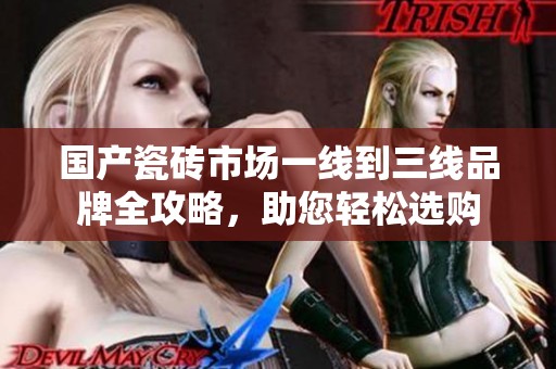 国产瓷砖市场一线到三线品牌全攻略，助您轻松选购