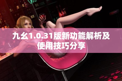 九幺1.0.31版新功能解析及使用技巧分享